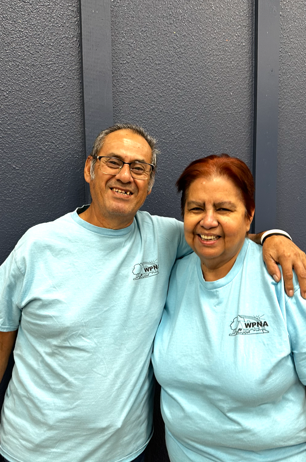 Velia Jimenez with her husband Daniel Jimenez
